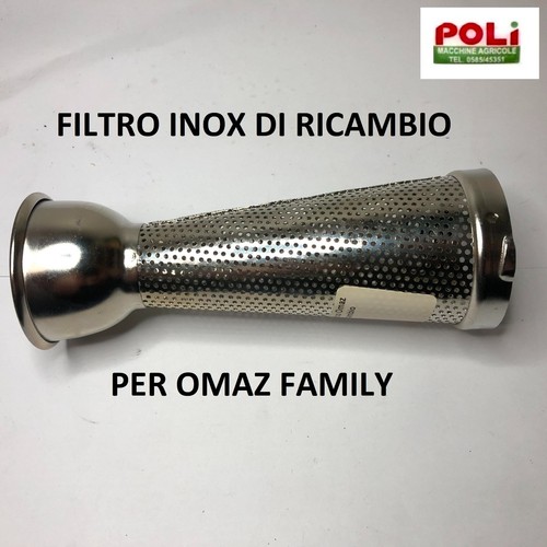 Filtro inox ricambio omaz - inox,