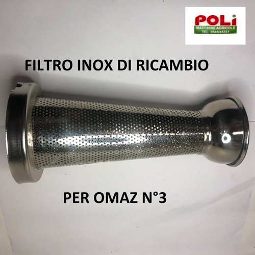 Filtro inox ricambio - ricambio, omaz
